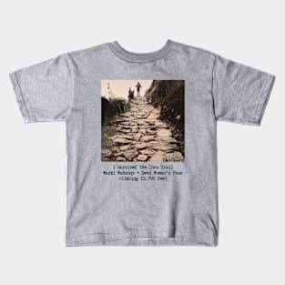 i survived the Inca Trail to Machu Picchu Kids T-Shirt